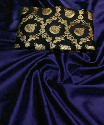 Spetila Satin Solid, Self Design Multipurpose Running Fabric