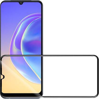 CASEHUNT Edge To Edge Tempered Glass for Vivo V21e(Pack of 1)