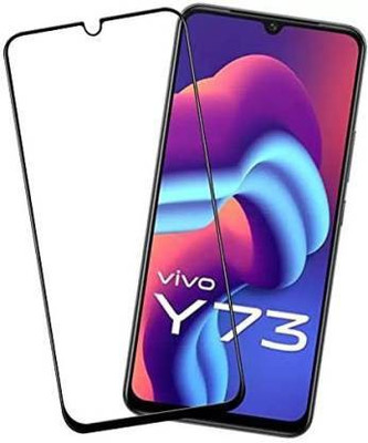 ROYALBASE Edge To Edge Tempered Glass for VIVO Y73, VIVO Y73s, VIVO Y73 5G(Pack of 1)