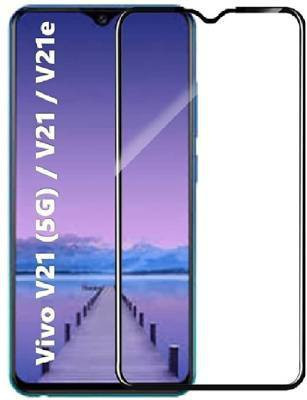 CASEHUNT Edge To Edge Tempered Glass for Vivo V21e(Pack of 1)