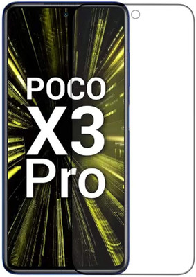 KSMA Tempered Glass Guard for POCO X3 Pro(Pack of 1)