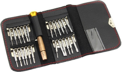 Ekavir 25 in 1 Precision Screwdriver Set For I Phone , Laptop , mobile repairing Tools Kit , Laptop And All Mobile repairing Tools Standard Screwdriver Set Precision Screwdriver Set(Pack of 25)