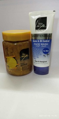 BIO LUXE GOLD SCRUB & WHITENING ANTI&ACNE Scrub(600 ml)
