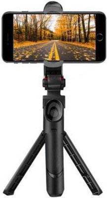 Gentle e kart Bluetooth Selfie Stick(Black, Remote Included)