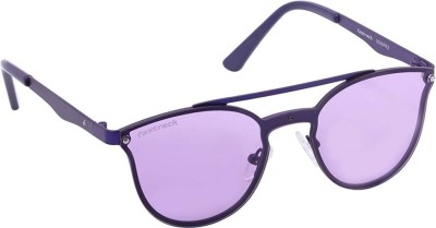 Fastrack Round Sunglasses(For Women, Violet)