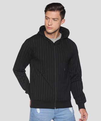 CAMPUS SUTRA Full Sleeve Striped Men Sweatshirt