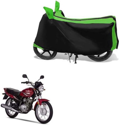 RONISH Waterproof Two Wheeler Cover for Honda(CD Dawn, Black, Green)