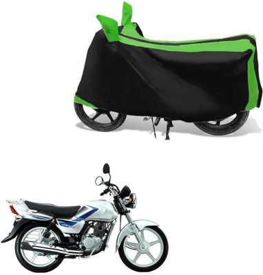 RONISH Waterproof Two Wheeler Cover for Suzuki(Heat, Black, Green)