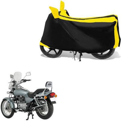 RONISH Waterproof Two Wheeler Cover for Bajaj(Avenger 220 DTS-i, Black, Yellow)