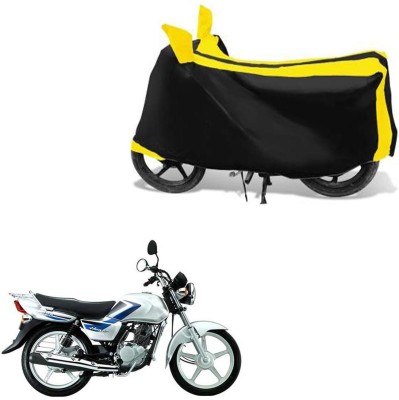 RONISH Waterproof Two Wheeler Cover for Suzuki(Heat, Black, Yellow)