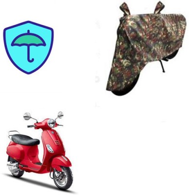 Feel heaven Two Wheeler Cover for Piaggio(Vespa VXL, Multicolor)