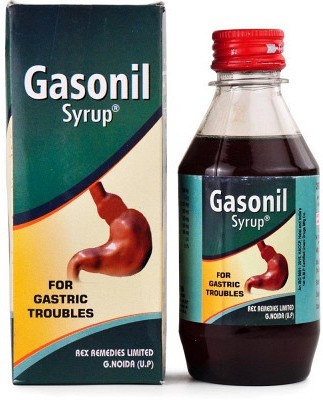 Rex Remedies Gasonil Syrup (200ml) (Pack Of 2)(Pack of 2)