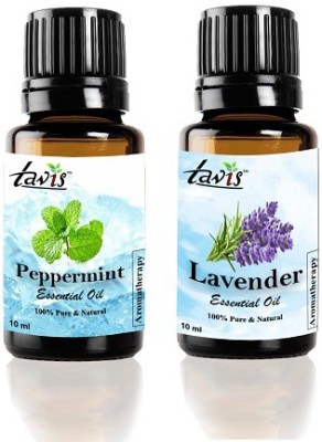 Tavis Peppermint Oil, Lavender Oil(20 ml)