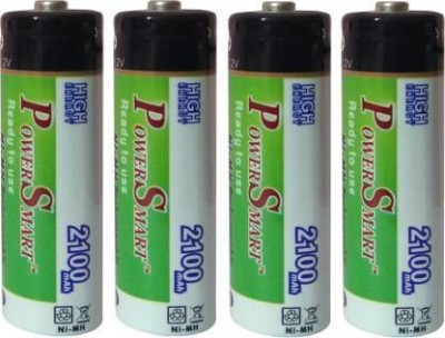 Power Smart Ni-MH AA 1.2V AA 2100mAh BP4 Rechargable Ready To Use Camera Ni-MH   Battery(Pack of 4)