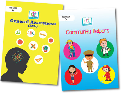 General Awareness (EVS) & Community Helpers Activity Books, Curriculum based, Worksheet book with educational activities, English(Paperback, LEARNING THROUGH FUN)