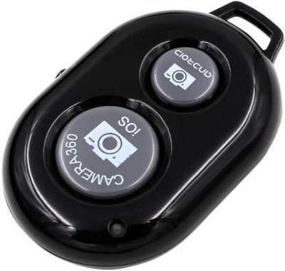 JYTIQ Wireless Bluetooth Shutter Button Selfie Remote  Camera Remote Control(Black)