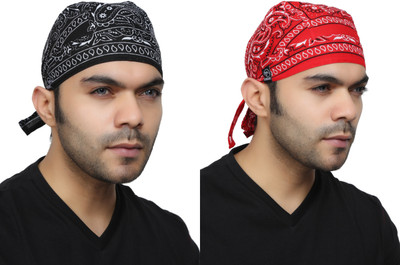 Bismaadh Printed Sports/Regular Cap Cap(Pack of 2)