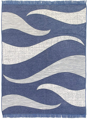 Sparrow world Grey Chenille Carpet(5 ft,  X 7 ft, Rectangle)