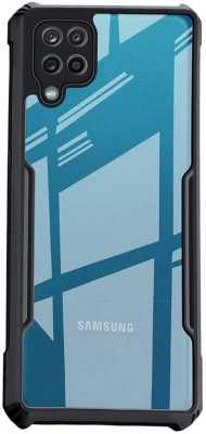 Flipkart SmartBuy Back Cover for Samsung Galaxy M32 4G Air Cushion TPU Case(Black, Shock Proof)