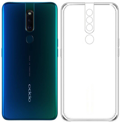 Highderabad Tech Back Cover for Oppo F11 Pro(Transparent, Camera Bump Protector, Pack of: 1)