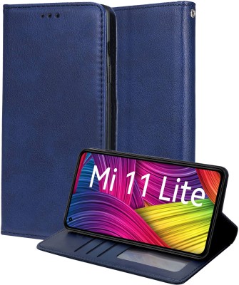 Unistuff Back Cover for Mi 11 Lite, Xiaomi 11 Lite NE 5G(Blue, Dual Protection, Pack of: 1)