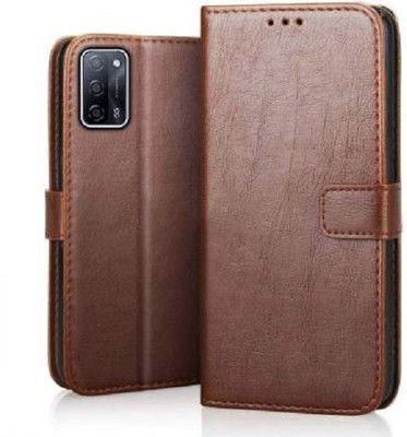 YouAndMeHub Back Cover for Oppo A53s(Brown, Pack of: 1)