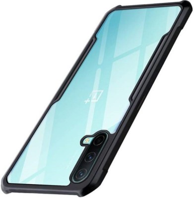 ISH COVER Back Replacement Cover for OnePlus Nord CE 5G, OnePlus Nord CE(Black, Transparent, Grip Case, Pack of: 1)