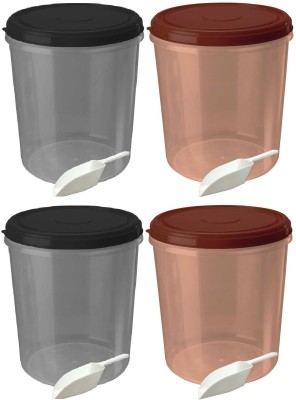 Randal Plastic Utility Container  - 10000(Pack of 4, Black, Brown)