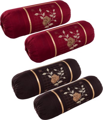 Harshita Creation Cotton Bolsters Cover(Pack of 4, 80 cm*40 cm, Multicolor)