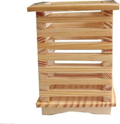 crafthub Empty Cutlery Holder Case(BROWN  Holds 1 Pieces)