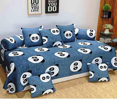 MORADO Polycotton Cartoon Diwan Set(Multicolor)