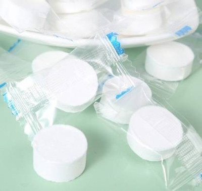 BORIS Magic Tablet Disposable Coin Towels The Tablet Napkin Could Easily Fit In A Purse, Glove Compartment Or Even A Backpack[PACK OF 50 COIN TABLET ]Coin Tissue Expands With Water(50 Tissues)