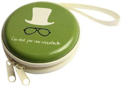 Meeko.com Aluminium Zipper Headphone Case For Universal(Green)