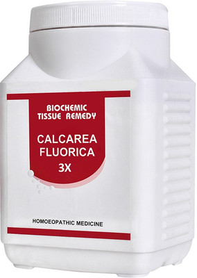 Bakson's Homoeopathy Calcarea Fluorica 3X Tablets(4500 Units)