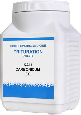 Bakson's Homoeopathy Kali Carbonicum 3X Tablets(1800 Units)