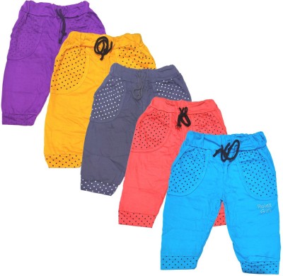 Manzon Track Pant For Girls(Multicolor, Pack of 5)