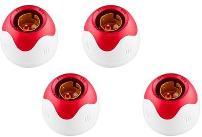 JELECTRICALS Fancy Rose Bulb holder -Pack of 4 Polypropylene Light Socket(Pack of 4)