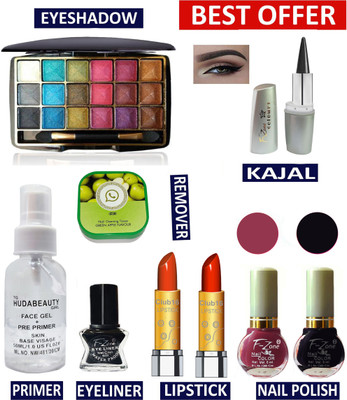 CLUB 16 Best Offer Makeup Kit of 9 Items WAS80(Pack of 9)