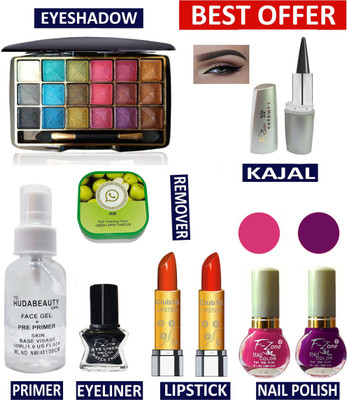 CLUB 16 Best Offer Makeup Kit of 9 Items WAS96(Pack of 9)