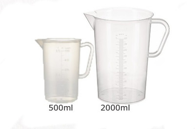 AAHKELS A-CUP-2000-500ML Measuring Cup(2000 ml, 500 ml)