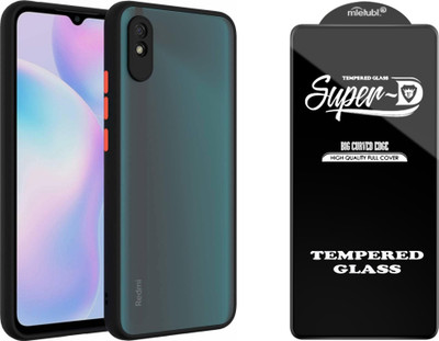 dIZOM Edge To Edge Tempered Glass for Redmi 9i(Pack of 1)