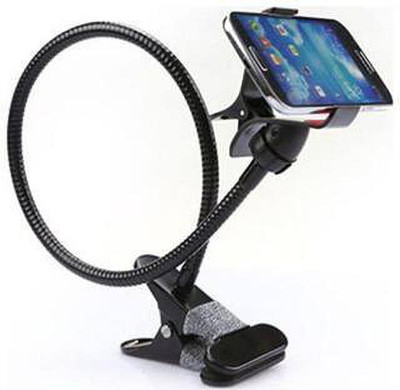 Saztech BBD 360 Rotating Universal METAL Lazy Bed Desktop Flexible Phone Stand Mobile Holder