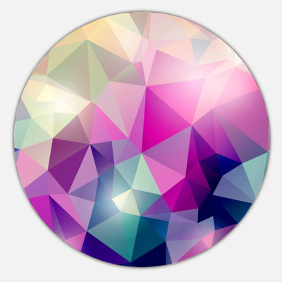 Alwaysgifts Non-Slip Round Mouse Pad/Game Pad for Desktops, Computer PC and Laptop for Office and Home Mousepad(Multicolor_056)