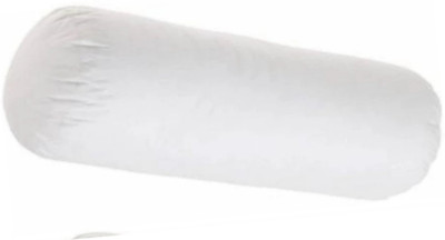 GTX Home Furnishing Microfibre Solid Bolster Pack of 1(White)