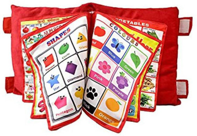 Smartcraft Cotton Toons & Characters Baby Pillow Pack of 1(6 Pages Learning Cushion)