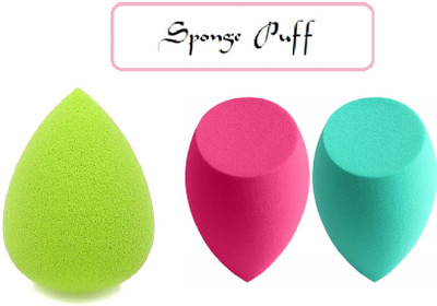 J & F Blender Puff Makeup Pack Of 3