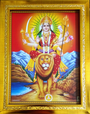 FRAMTASTIC Maa Durga Religious Frame