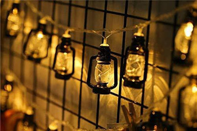 thriftkart 16 LEDs 3 m Yellow Steady Lantern Rice Lights(Pack of 1)