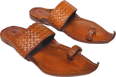 Kolhapuri Men Sandals(Tan , 9)