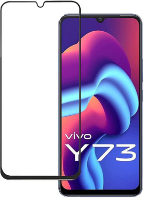 TESPARK Edge To Edge Tempered Glass for Vivo Y73(Pack of 1)